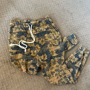 Floral Joggers Size XS